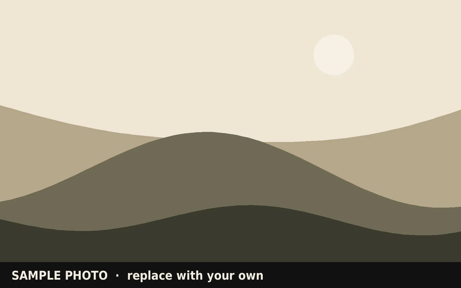 Placeholder landscape